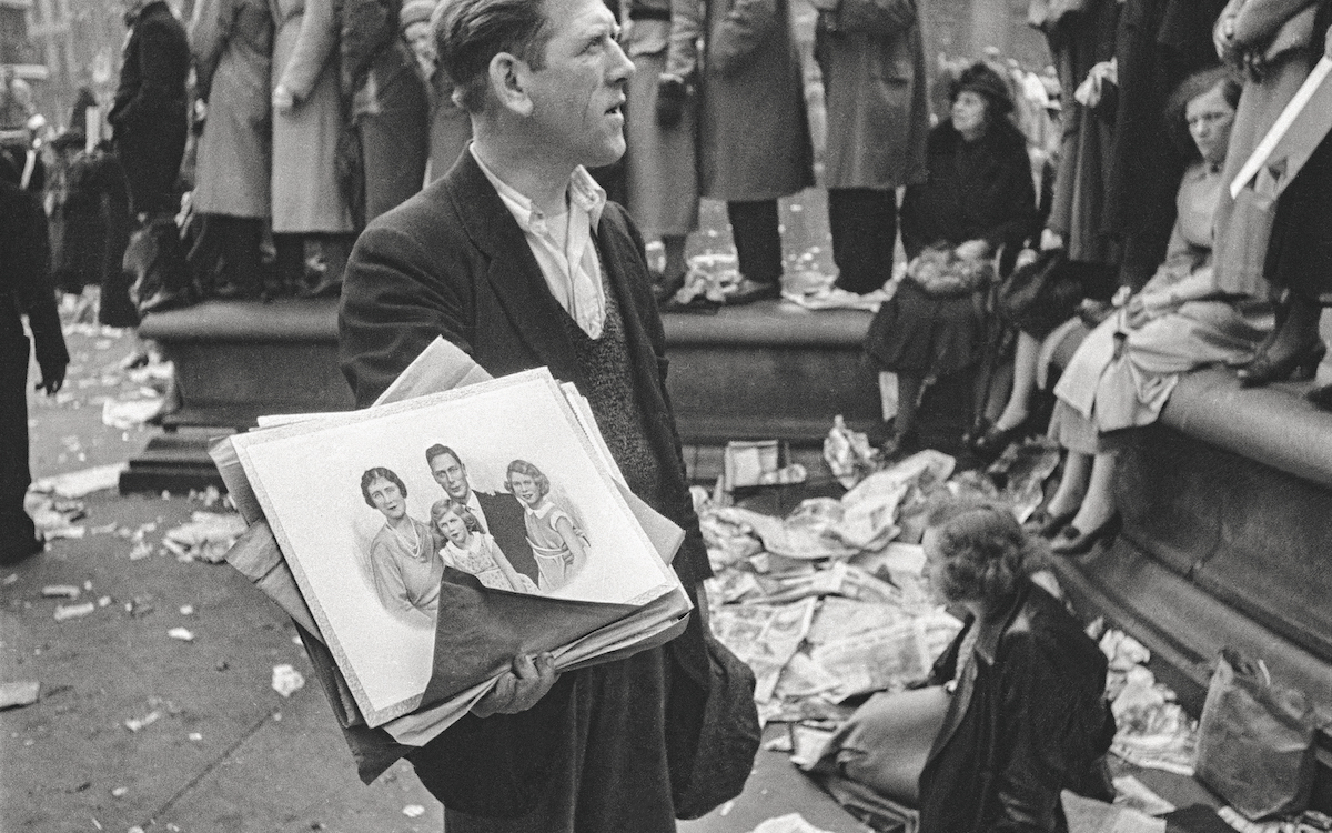 Henri Cartier-Bresson, Couronnement du roi George VI, Londres, Angleterre, 12 mai 1937 