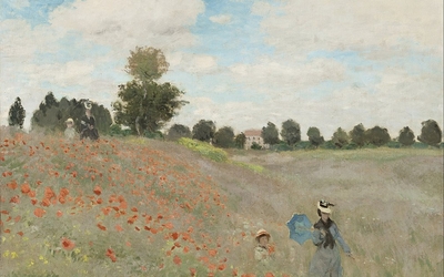 Claude Monet, Les coquelicots, 1873, Musée d'Orsay