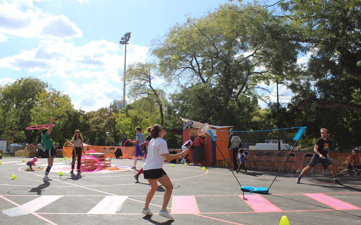 Plaine est une friche sportive et associative de proximité!