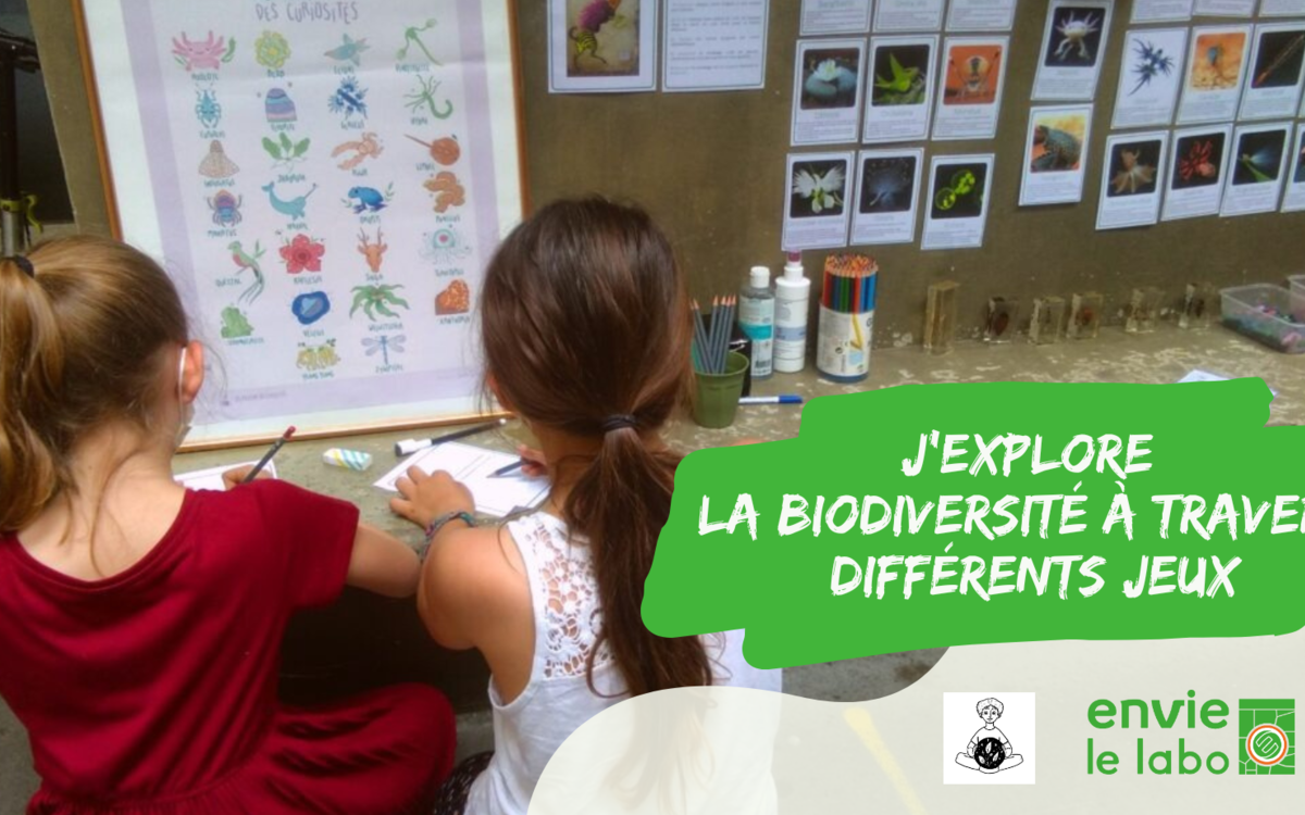 Atelier de sensibilisation autour de la biodiversité Envie Le Labo 
