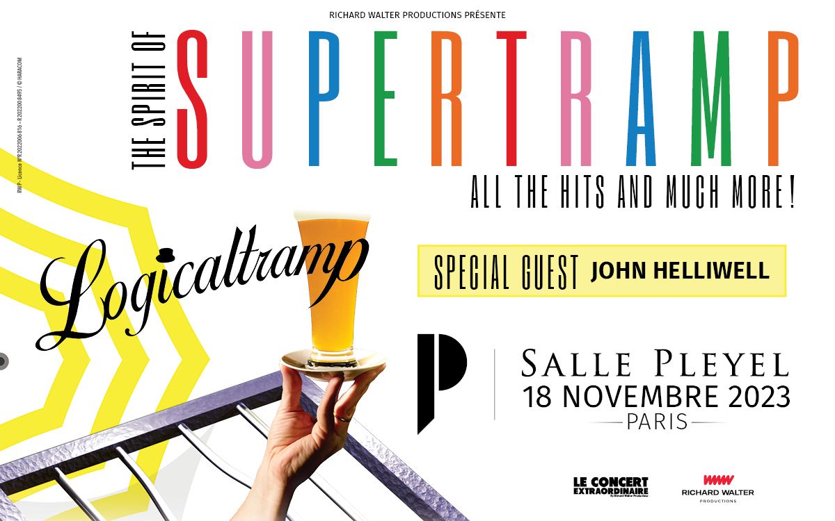 Logicaltramp en concert le 18 Novembre Salle Pleyel Paris