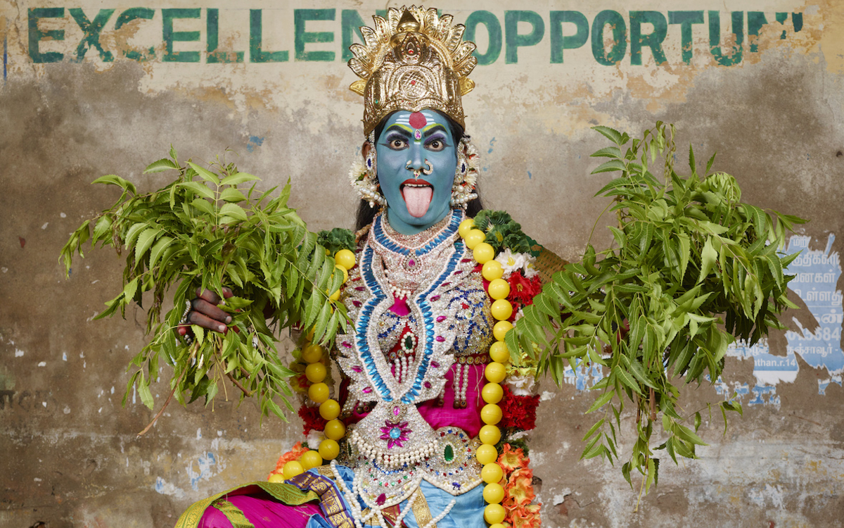 Charles Fréger, Ammam Kali, Kaliyattam, Thanjavur, Tamil Nadu, Inde de la série AAM AASTHA, 2019-2022