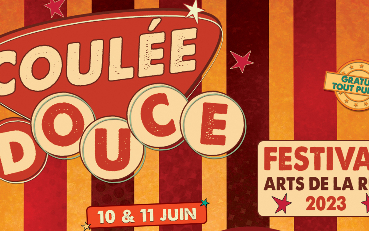 Affiche Festival Coulée Douce