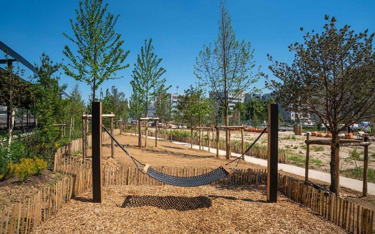 Parc de la Chapelle Charbon ville de Paris