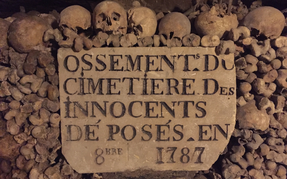Inscription dans les Catacombes