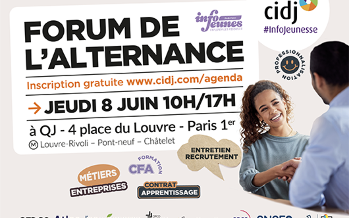 Forum de l'alternance du CIDJ