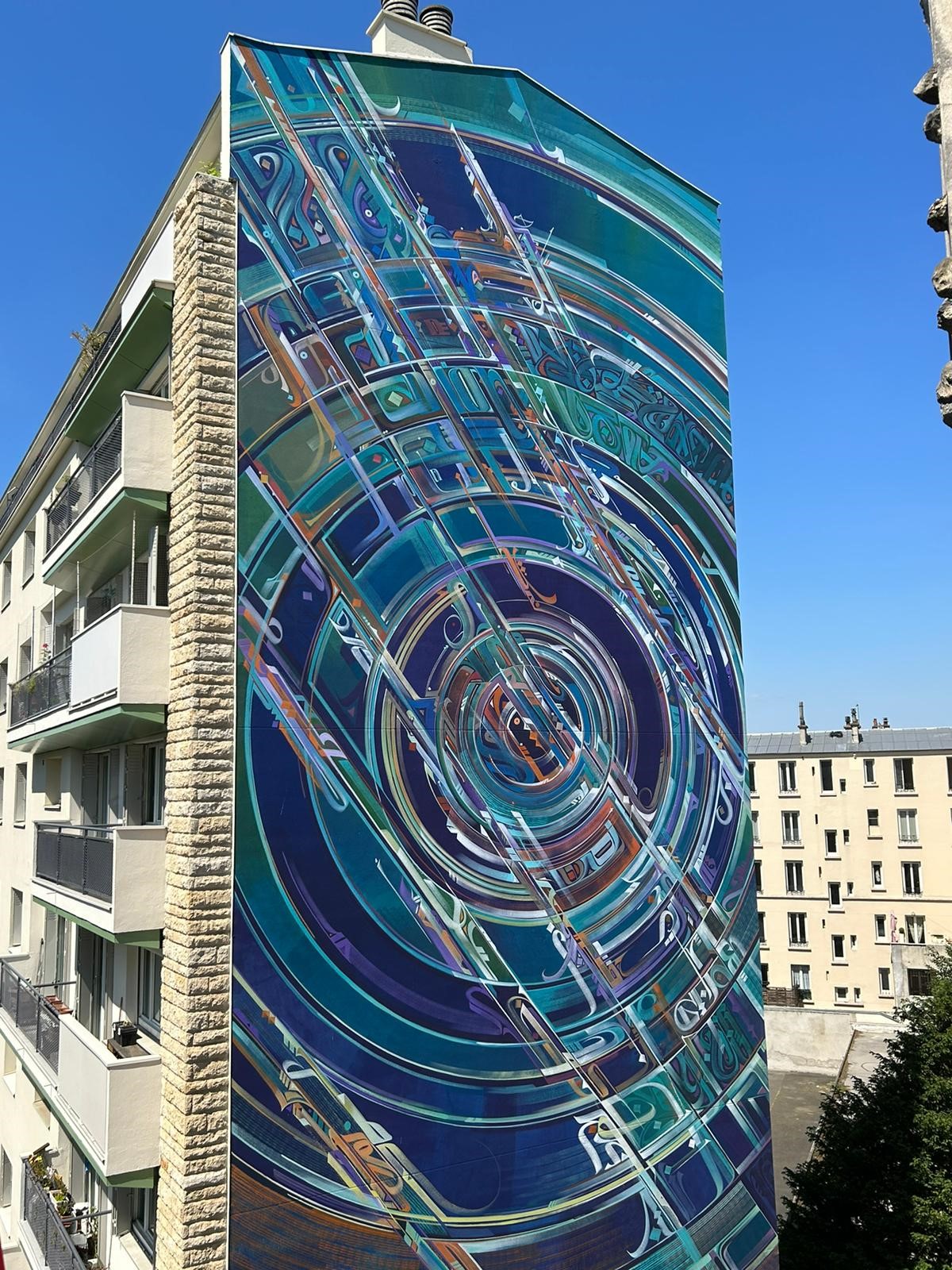 Fresque de Zepha - Boulevard Diderot