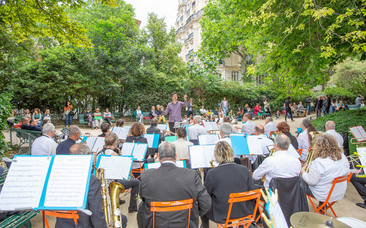 Concert au square du Temple