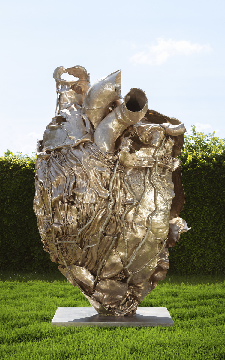 Daniel Hourdé, Coeur, 2023 © Galerie Vallois 