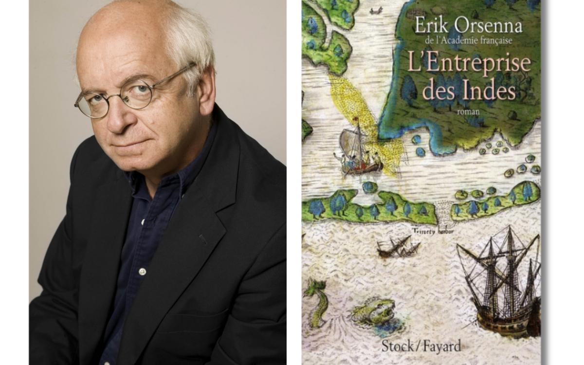 Erik Orsenna et son livre "L'Entreprise des Indes" 