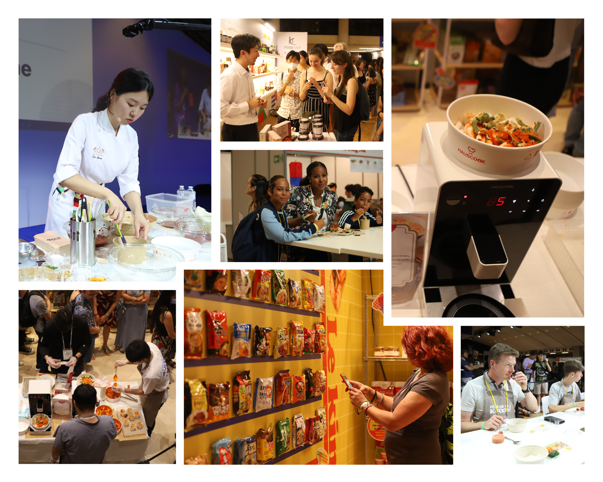 différents ateliers et expositions à la Fête de la K-Food