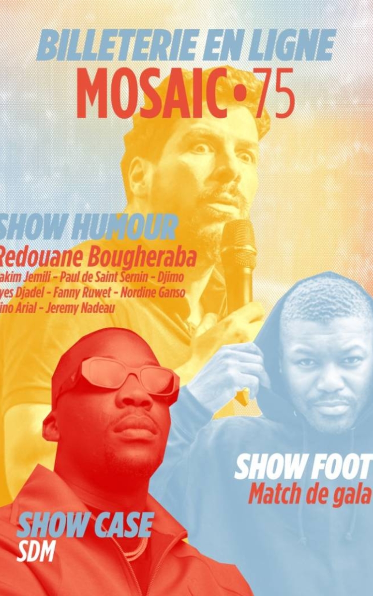 Affiche avec SDM, Redouane Bougheraba, Djibril Cisse