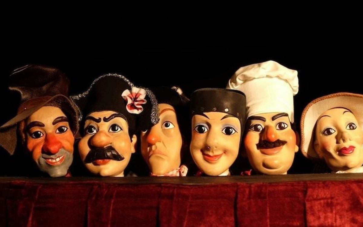 Spectacles par la Cie Les Marionnettes Dell'Arte