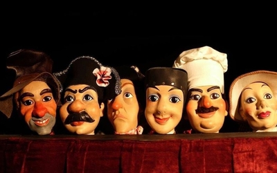 Spectacles par la Cie Les Marionnettes Dell'Arte