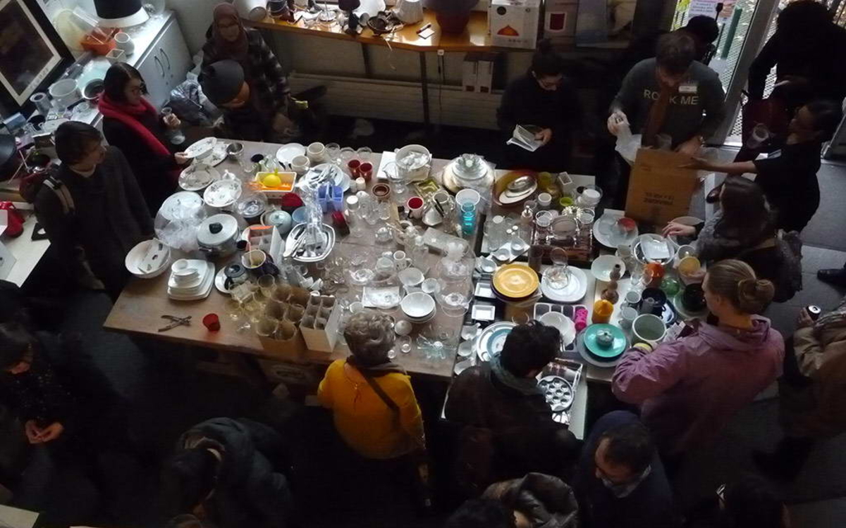 Journée de brocante au centre Mercoeur
