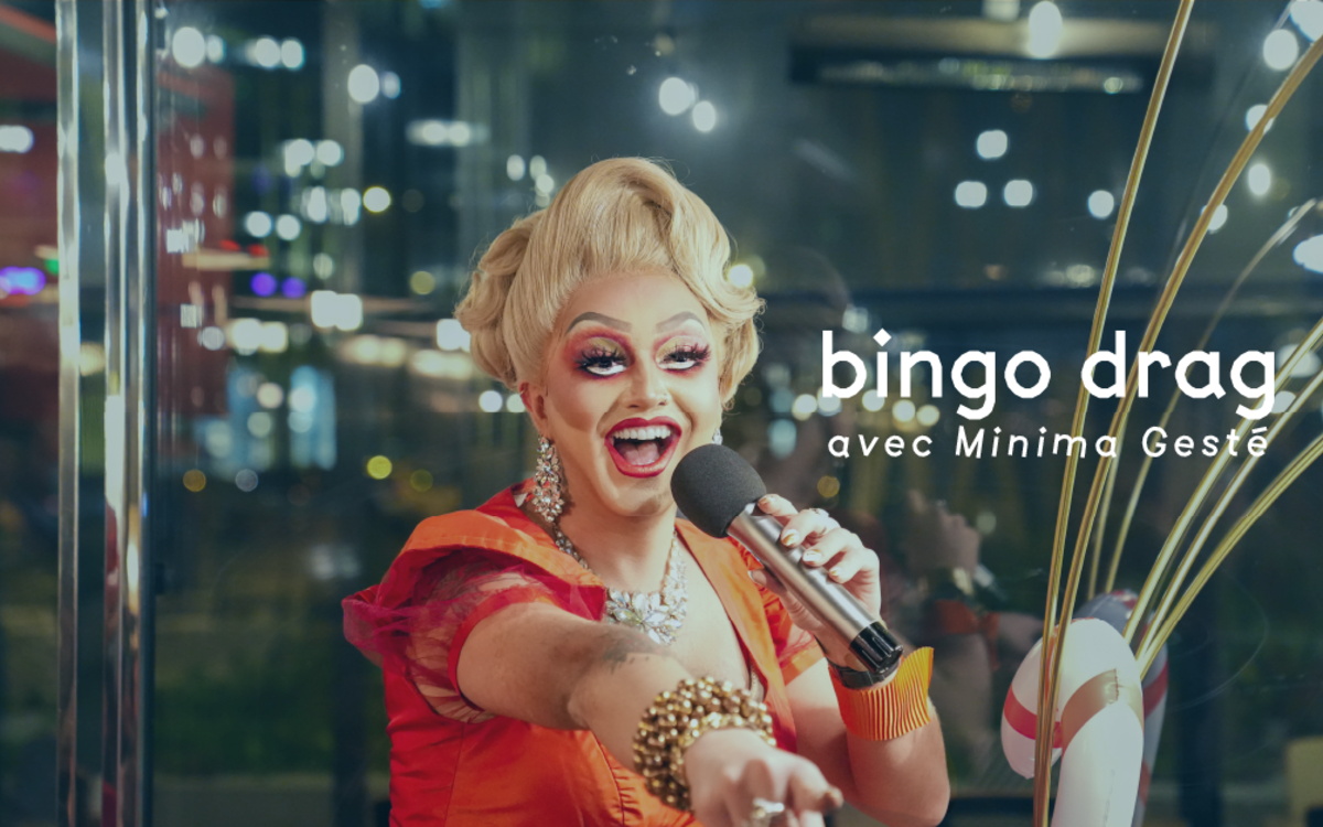 Bingo drag avec Minima Gesté Maison des métallos