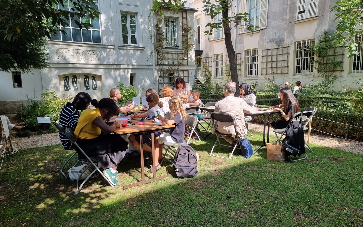 Atelier Origami au musée Delacroix