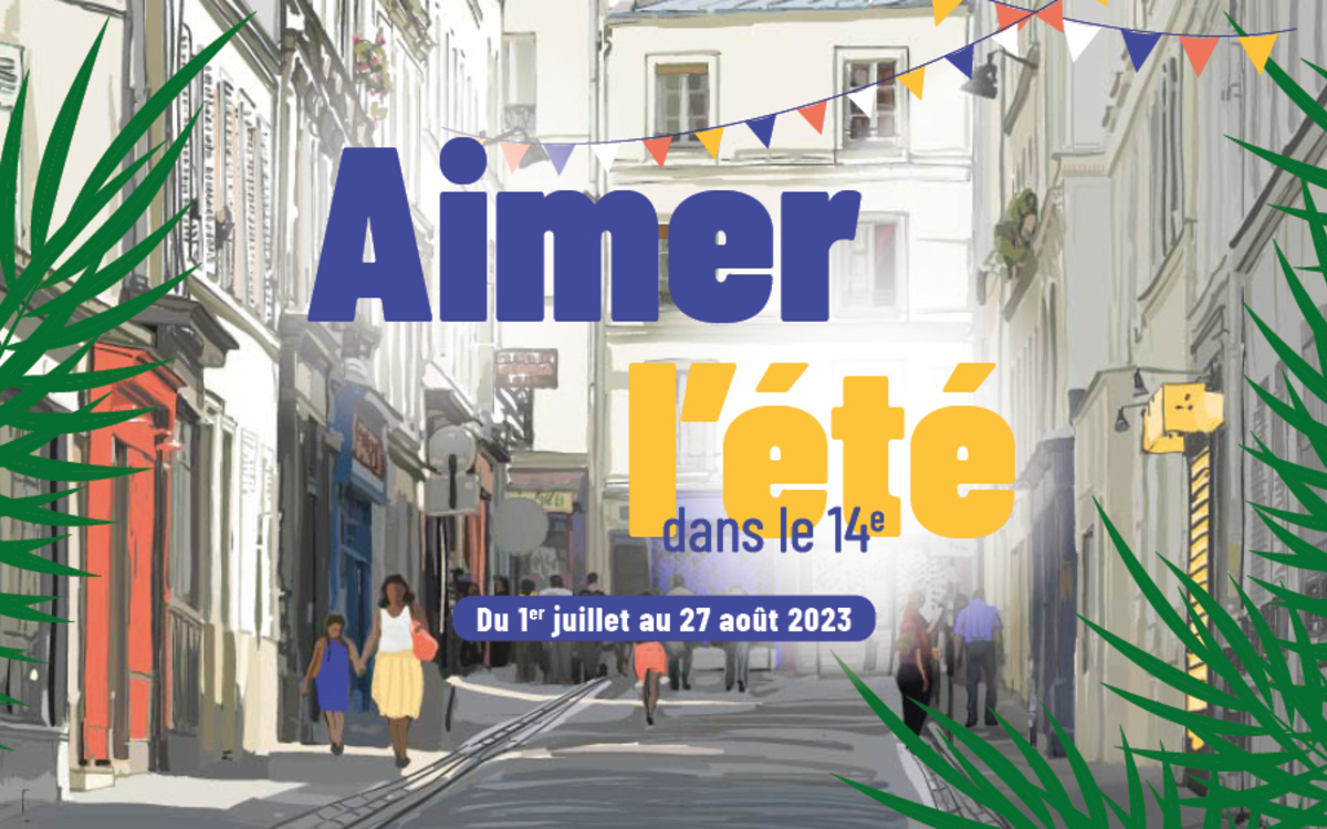 Visuel d'Aimer l'été 2023, du 1er juillet au 27 août