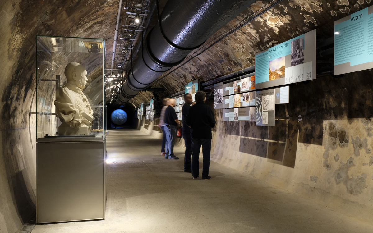 Exposition au Musée des égouts