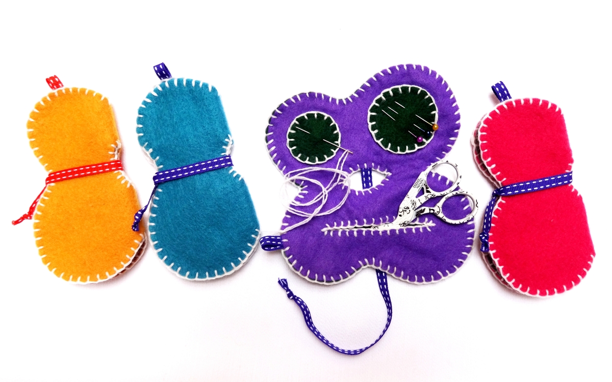 Fabriquons un nécessaire à couture en forme de porte-bonheur Hisago !