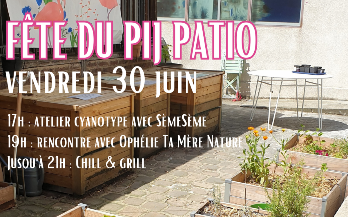 Atelier cyanotype, rencontre avec Ophélie Ta Mère Nature, barbecue 