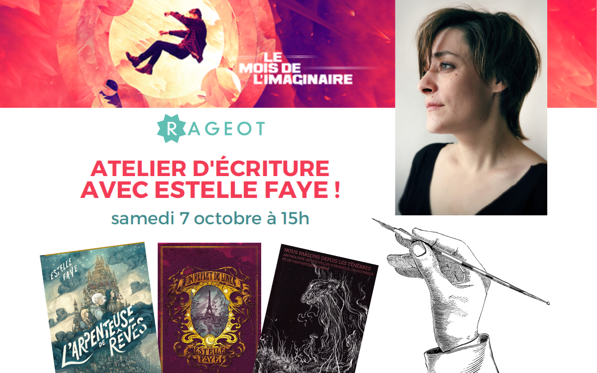 À partir de photographies autour du thème de ‘‘l’étrange’’ , venez façonner une idée d'histoire avec Estelle Faye !