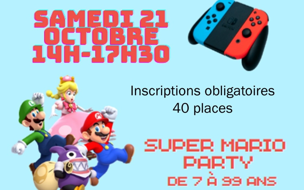 Tournoi de Switch des bibliothèques du 5ème arrondissement le samedi 21 octobre de 14h à 17h30