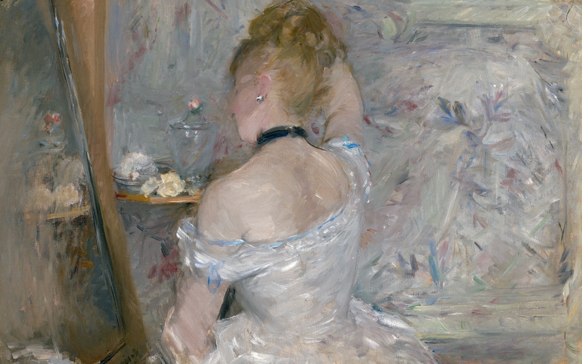 Berthe MORISOT Femme à sa toilette vers 1875-1880