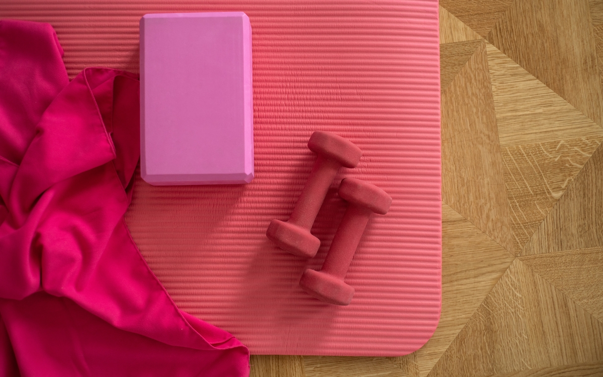 Objets de musculation et pilates