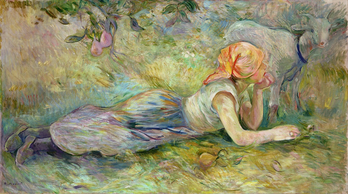 Berthe MORISOT Bergère couchée 1891