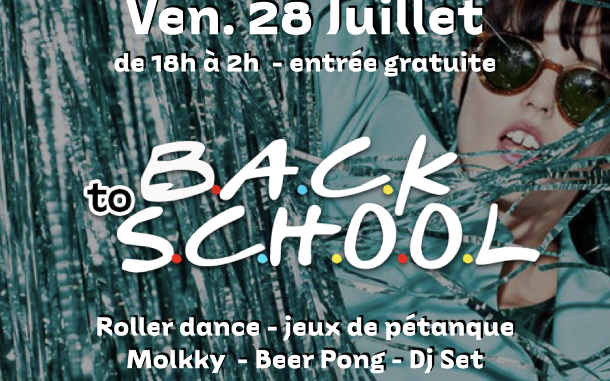 On vous donne rendez-vous pour LA soirée BACK TO SCHOOL de l'année au Food Society Paris