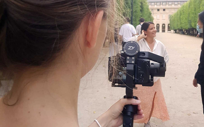 appareil photo tournage