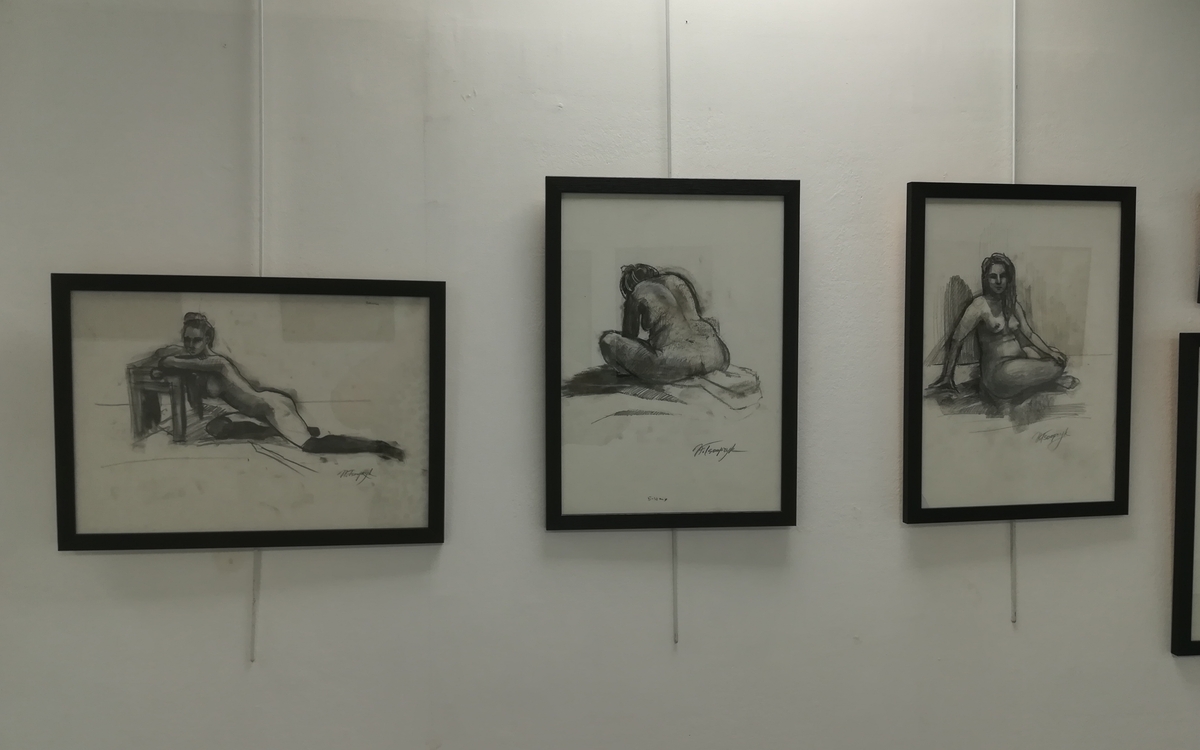 Activité Portrait étude de nu