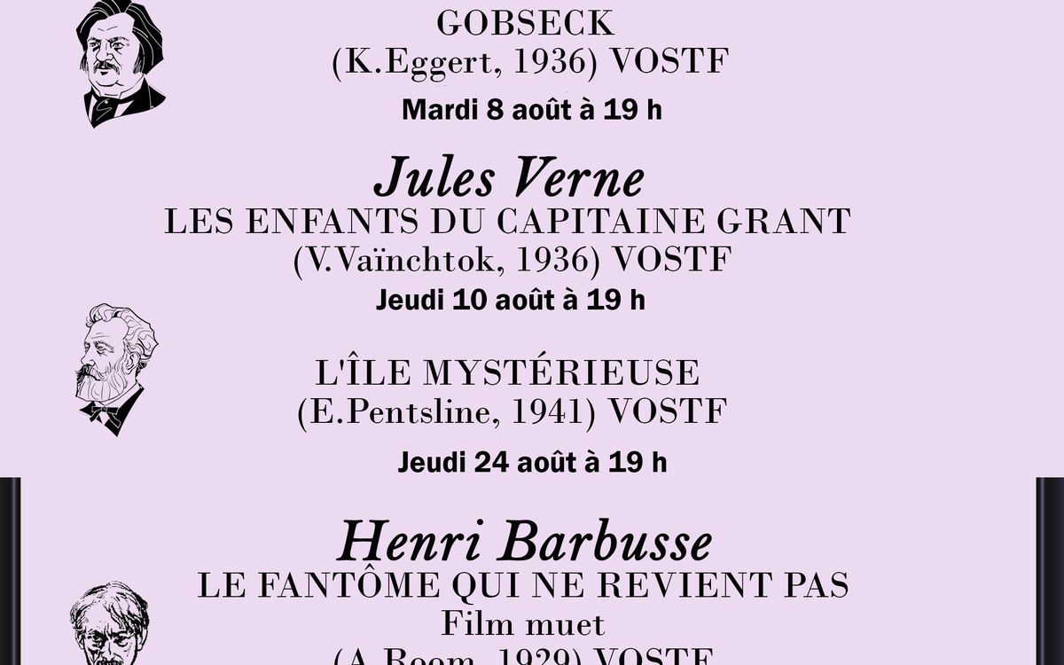 Rétrospective La littérature française dans le cinéma russe