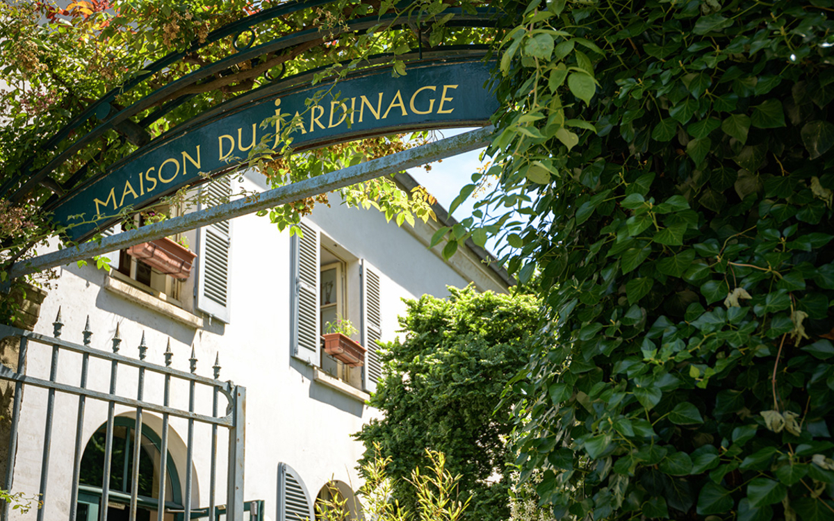 Entrée de la Maison du Jardinage