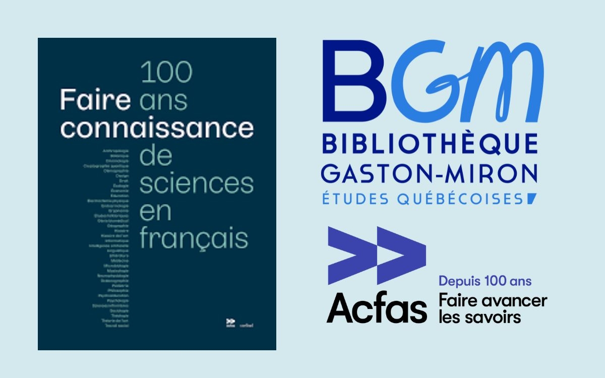 Faire connaissance 100 ans de sciences en français