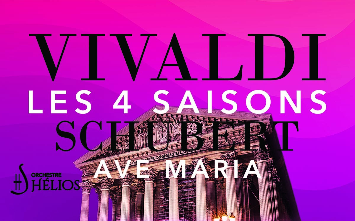Les 4 Saisons de Vivaldi, Ave Maria et Célèbres Adagios Eglise de la Madeleine