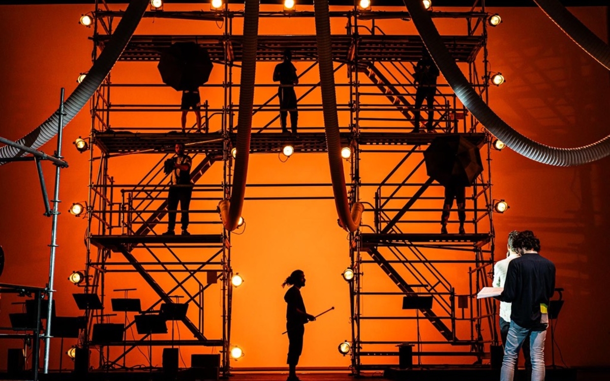 Répétition du spectacle Flouz