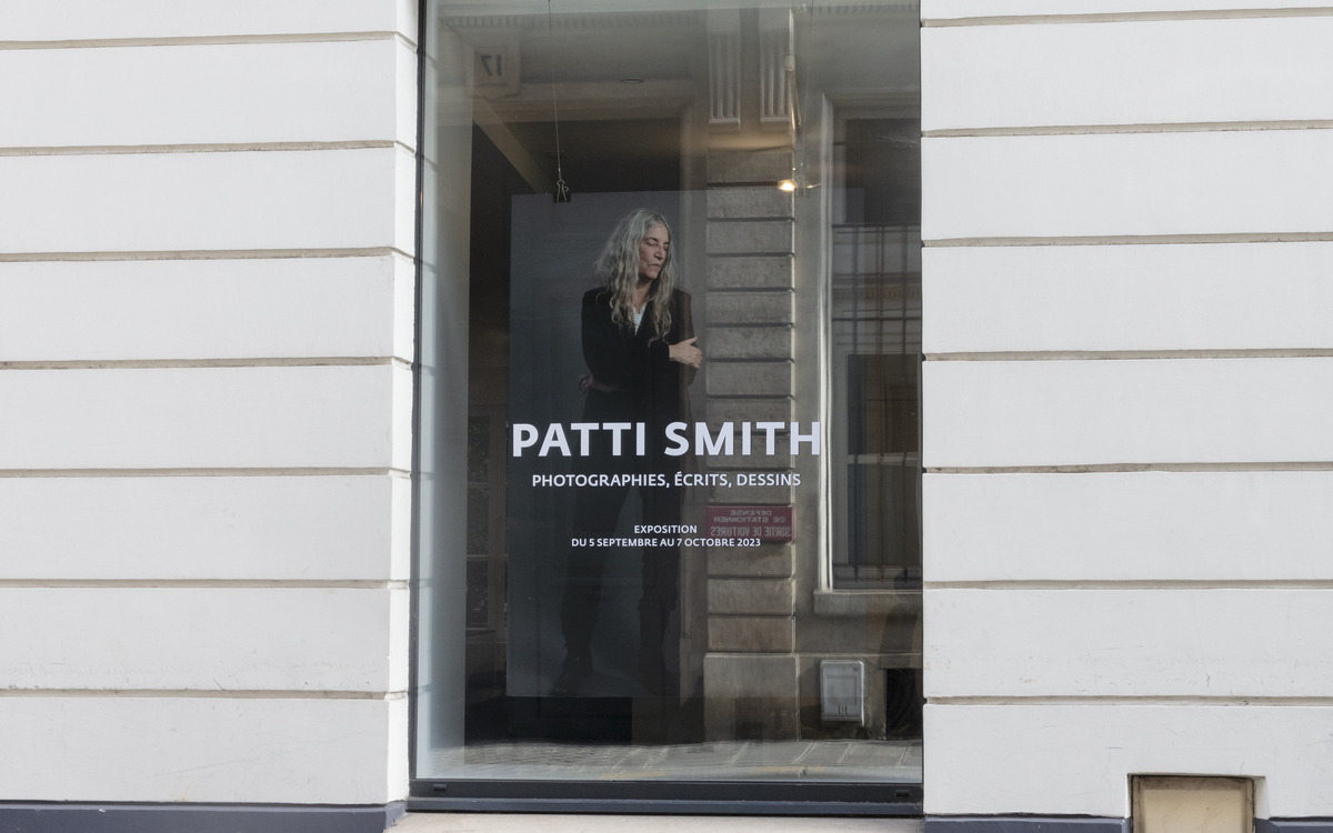 Patti Smith s'expose à la galerie Gallimard