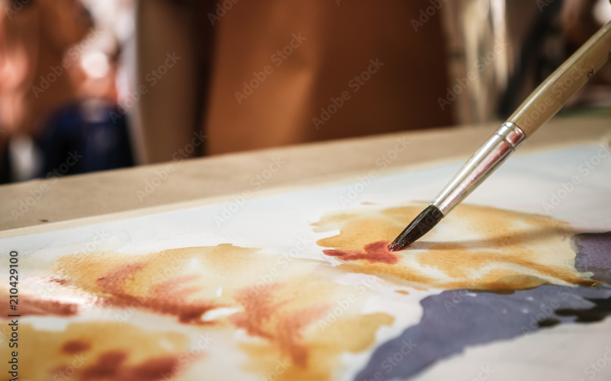 cpa-angelparra-peinture