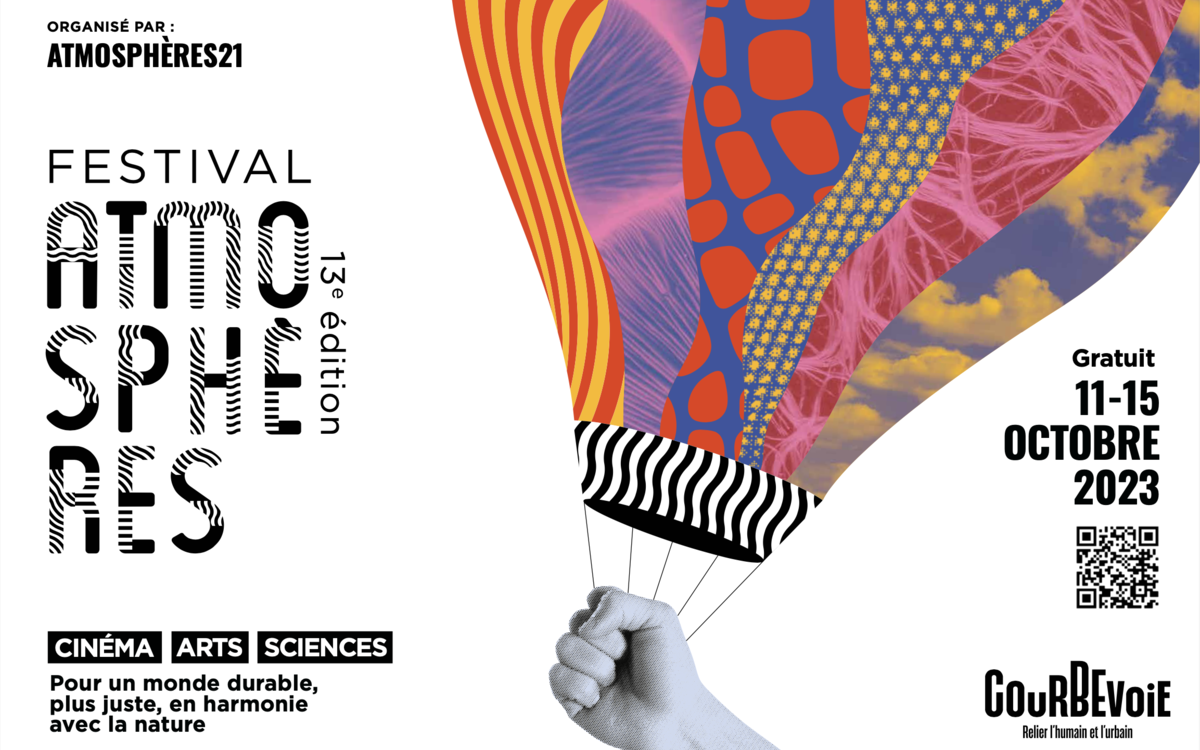 L'affiche officielle du festival Atmosphères 2023