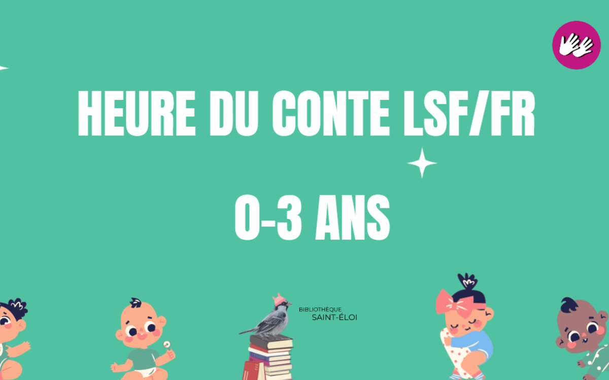 Heure du conte LSF/FR pour les tout-petits