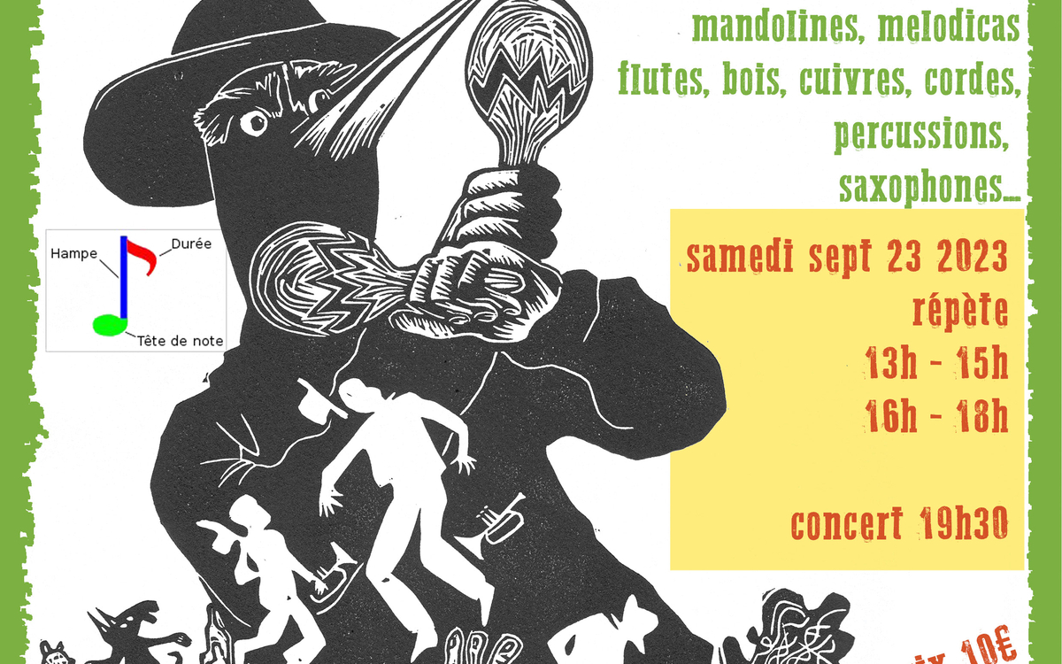 Affiche journée répétition Ennio Morricone 