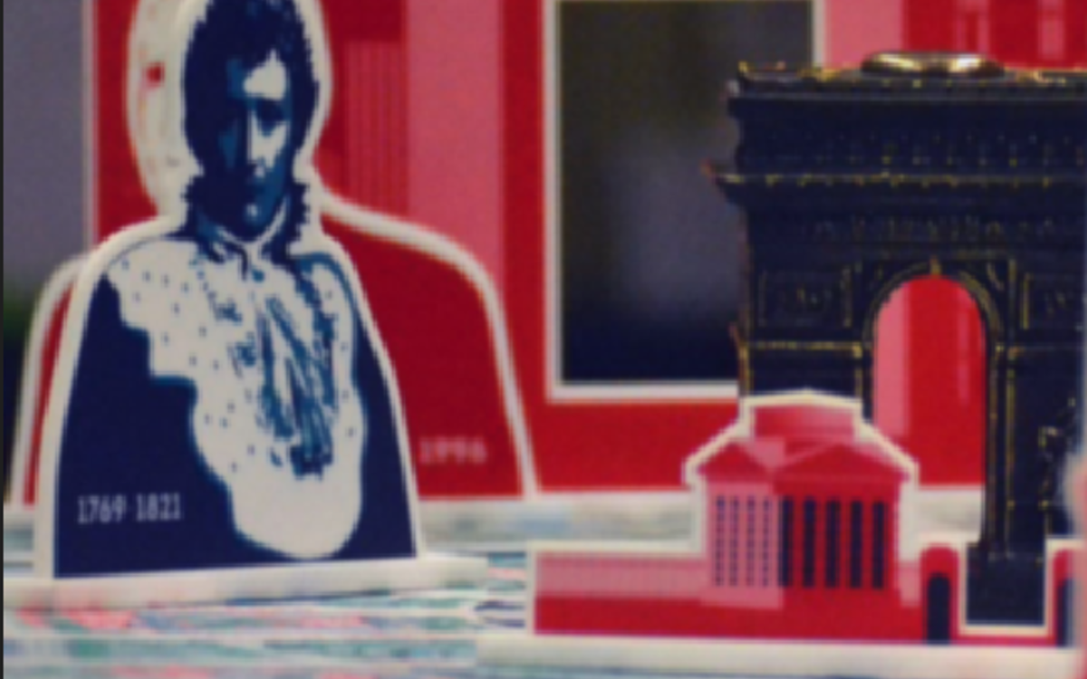 Atelier pédagogique à l'Arc de triomphe 