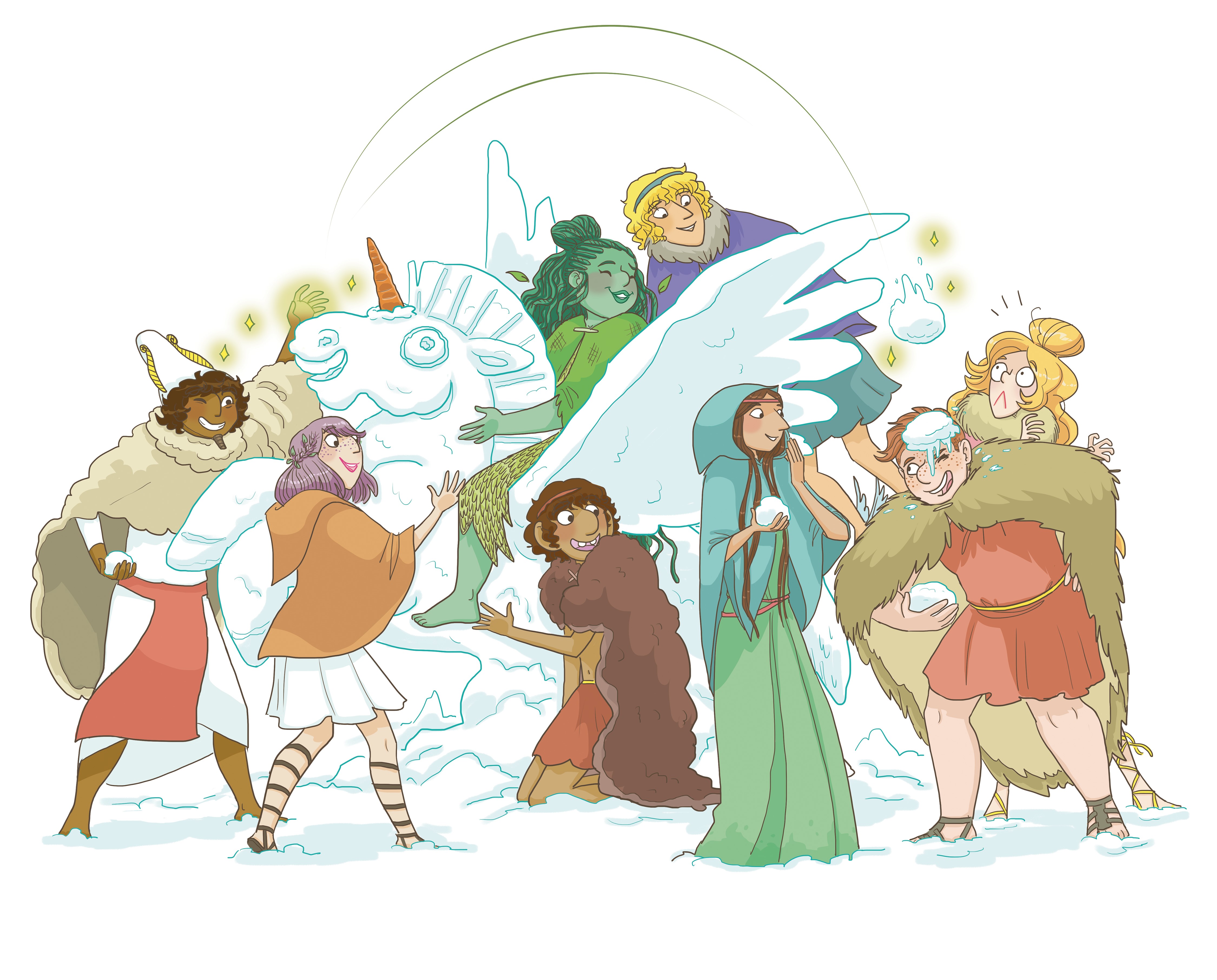 Athéna au collège du mont Olympe