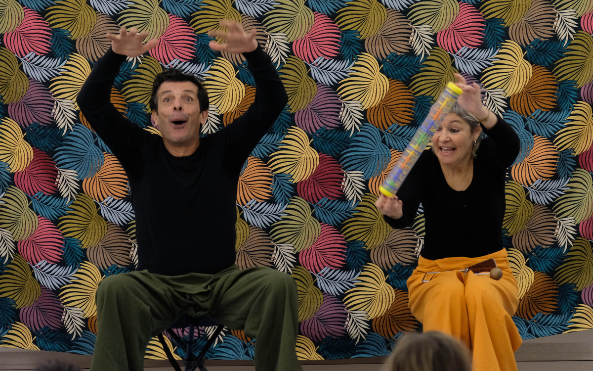 Les Z'animos avec Val Tarrière et Bachir Saïfi, comédiens