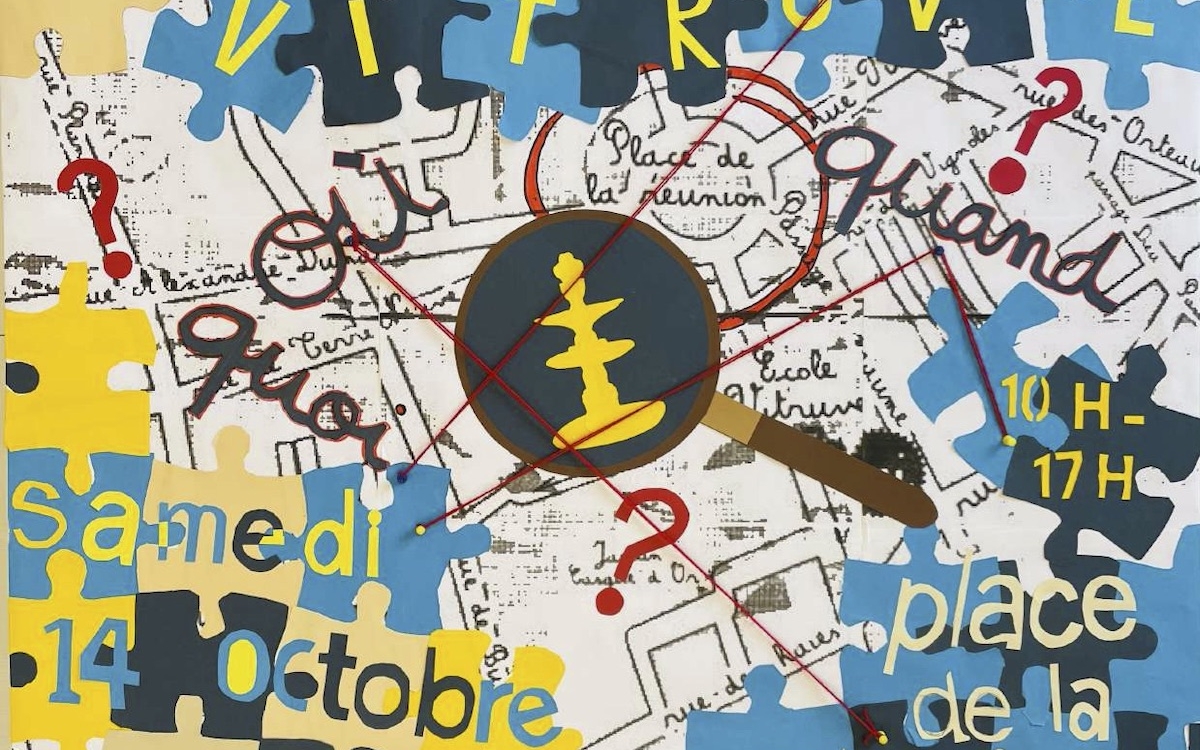 invitation à la Braderie 20233 de l'école Vitruve