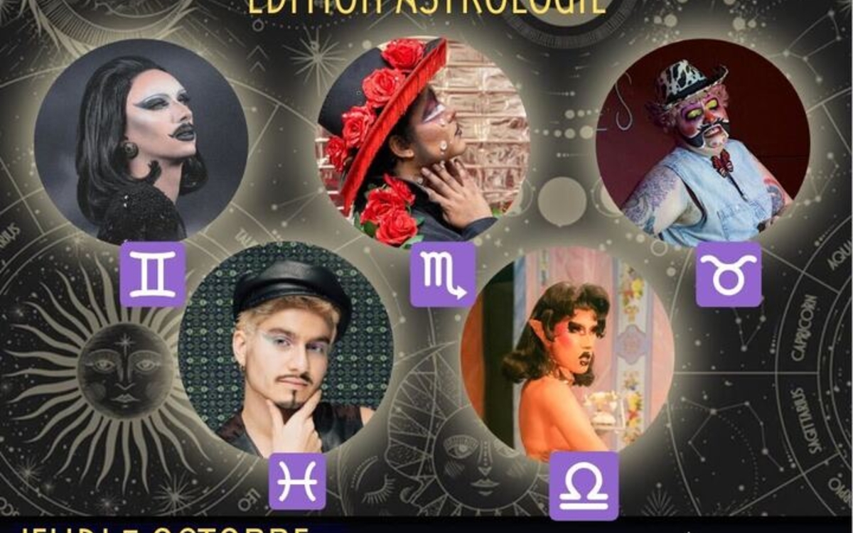 Visuel veillée Drag d'octobre 2023