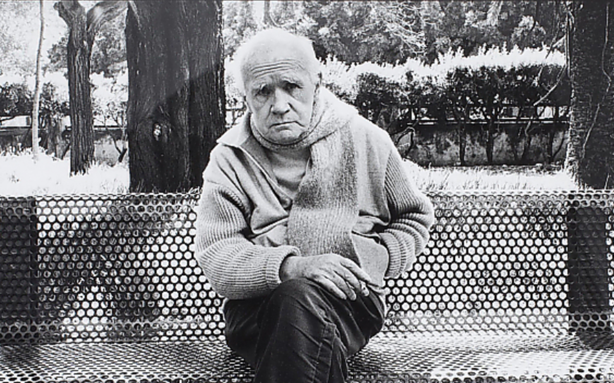 Marc Trivier, Portrait de Jean Genet, 1985, Rabat. Don de l’artiste, collection du Musée national d’art moderne et contemporain de la Palestine. 