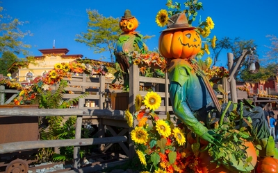 Les citrouilles envahissent Disneyland Paris